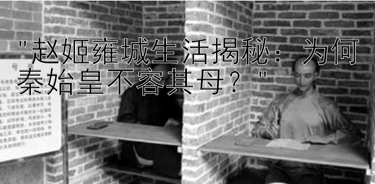 赵姬雍城生活揭秘：为何秦始皇不容其母？